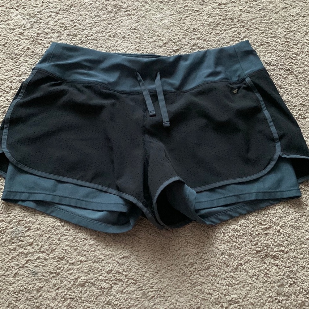 Avia grey and black athletic shorts